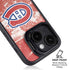 NHL Montreal Canadiens Frozen iPhone 15 Kickstand Case